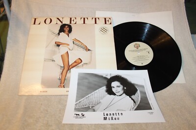 1978 Lonette Mc Kee, Words and Music, LP, Promo Copy, Plus Press Kit Photo