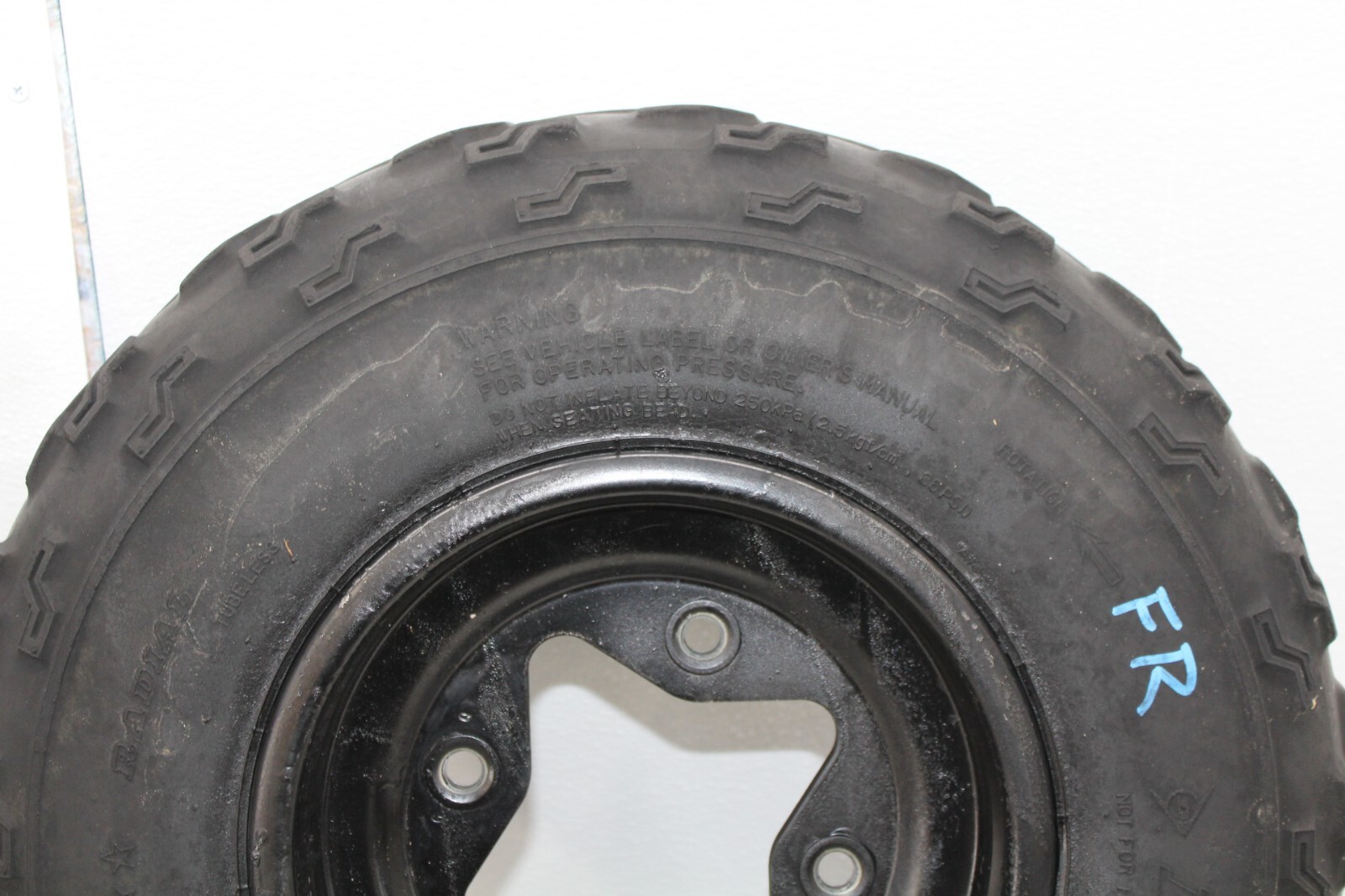 0308 SUZUKI QUADSPORT Z400 LTZ400 2X4 FRONT WHEELS RIMS W TIRES eBay