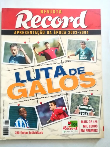 RECORD MAGAZINE PORTUGUESE GUIDE - SEASON 2003/2004