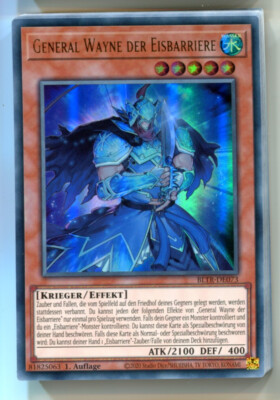 Yu-Gi-Oh! General Wayne der Eisbarriere Ultra Rare BLTR-DE073