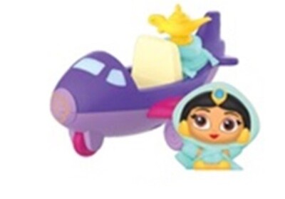DISNEY DOORABLES SERIES 3 LET'S GO ROAD TRIP VEHICLE JASMINE ALADDIN RARE NEW 
