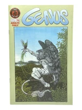 Genus Comic #72 Sin Factory Furry Anthropomorphic Dark Natasha Cover Unread!