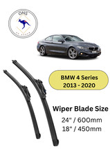 WIPER BLADES FOR BMW 4 SERIES 2013-2020 (F32) COUPE