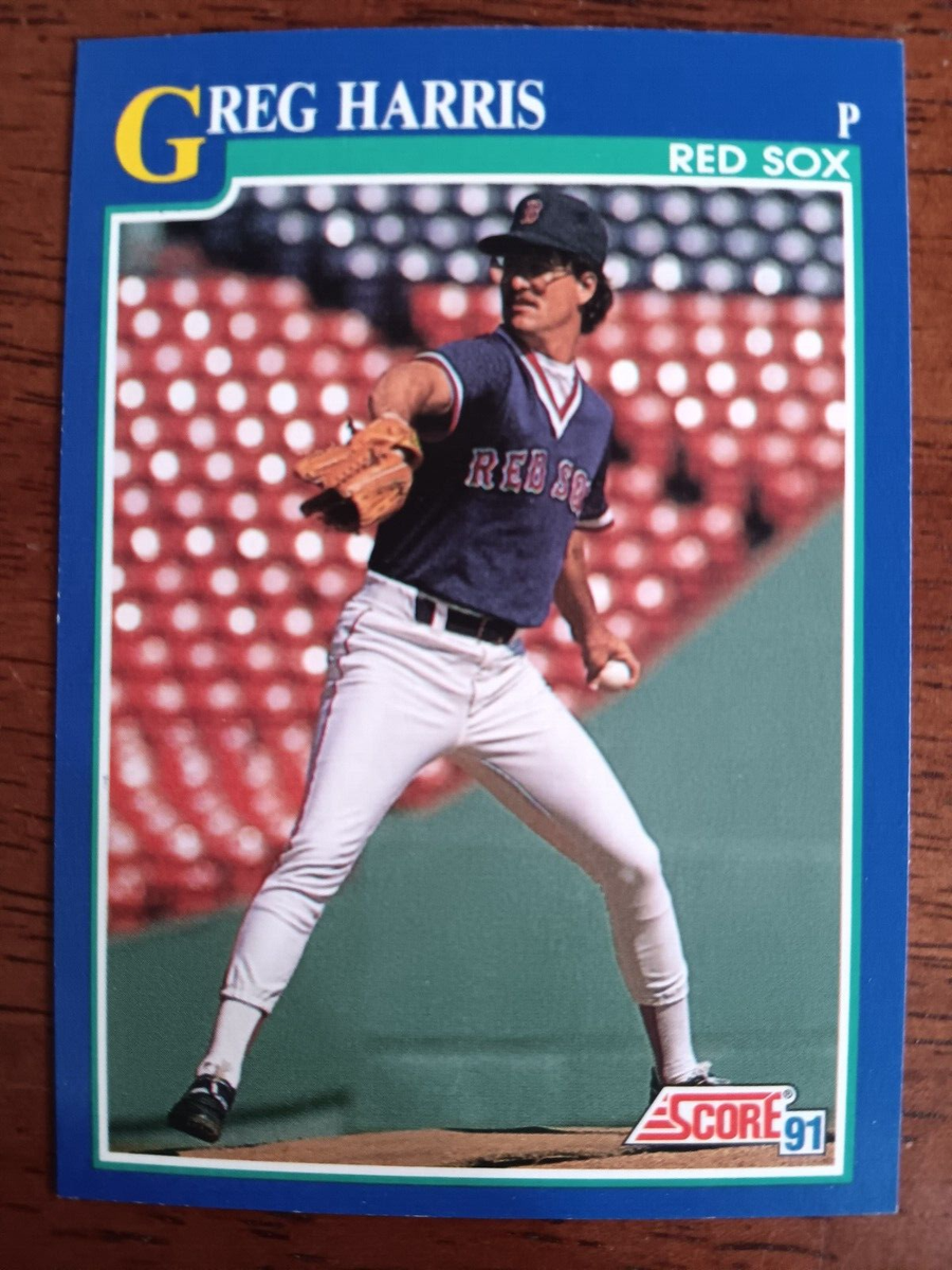 GREG HARRIS BOSTON RED SOX 1991 SCORE BASEBALL #109 | eBay