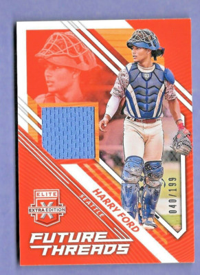 2021 Panini Elite Extra Edition Future Threads Orange 040/199 Harry Ford #FT-HF