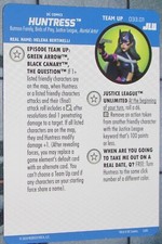 TEAM UP HUNTRESS 033.01 QUESTION GREEN ARROW.. Justice League Unlimited HeroClix