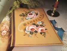 Folk Art With Enid-Flowers With Multiloading Technique Painting Book-Hoessinger-