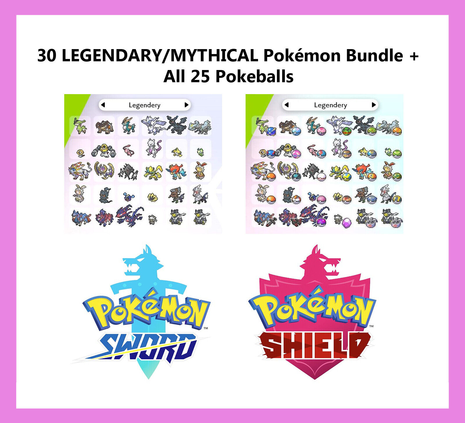 Pokemon Sword and Shield Version Exclusives