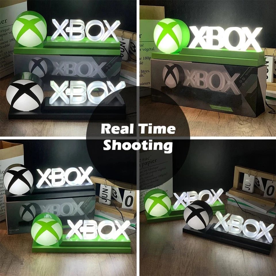 Microsoft Xbox Icon Licht / Sprachsteuerung / Dekorative Lampe / Nachtlicht - Bild 3 von 4