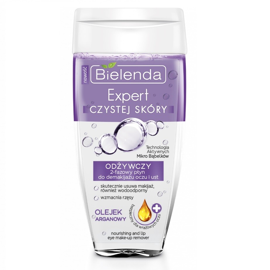 Bielenda Clean Skin Expert Nourishing 2-Phase Make Up Remover Argan Oil 150ml