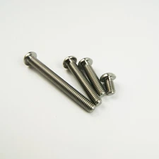 M6 Titanium Button Head Bolt Screw Fastener 10,12,15,16,18,20,25,30 35 40 45mm