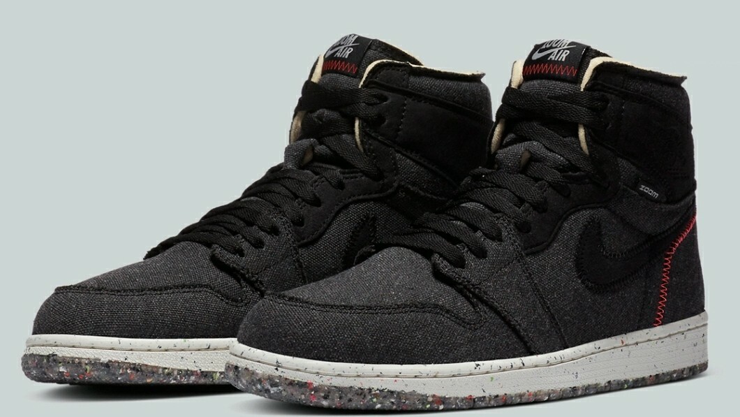 Nike Air Jordan 1 High Zoom Crater Black Wolf Grey CW2414  display picture 2