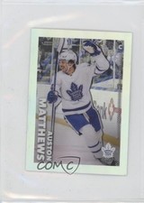 2022 Topps Chrome NHL Sticker Collection Refractor /99 Auston Matthews #465 0td