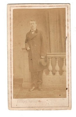 photo (c d v): man, studio Eugene Pirou 1866