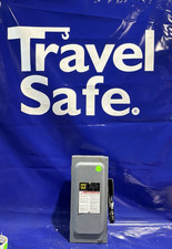 Square D 30 Amp 600V Fusible Safety Switch 3P 50/60Hz H361N   