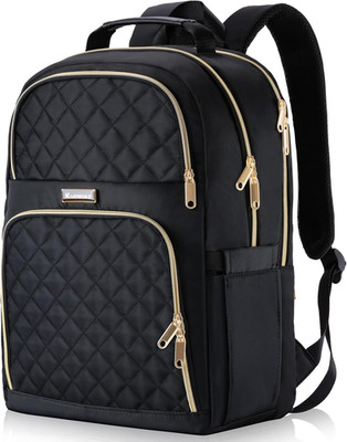 Backpacks for Women, Cute School Backpack for Teen Girls, 15.6 Inch Quilted Lapt