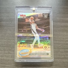 VICTOR WEMBANYAMA 2023-24 Panini Hoops Attack the Rack Rookie #3 Spurs Basketba…