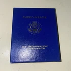 American Eagle One - Tenth Ounce Proof Gold Bullion Coin Empty Packaging 1991
