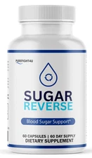 Sugar Reverse Blood Health Support Supplement - SugarReverse -  60 Capsules