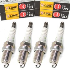 4x NGK Zündkerzen für OPEL Astra H Combo Corsa D Insignia Zafira Meriva Vectra C