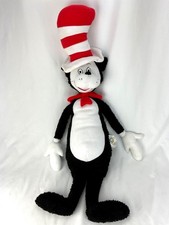 Dr Seuss Plush Stuffed Animal JUMBO Cat In The Hat Official Movie 38" 2003