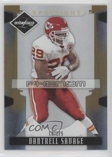 2008 Leaf Limited Phenoms Spotlight Gold 20/49 Dantrell Savage #224 0f6