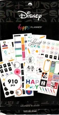 Happy Planner Value Pack MICKEY MINNIE HAPPY CLASSROOM Sticker Book 582 Pcs NEW