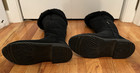 Womens UGG Australia W Sibley Tall Boots Sz 7 BlackS/N 1014430 Suede & Shearling — photo 6