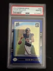 2024 Panini Donruss Optic - Rated Rookie Caleb Williams #201 Blue Hyper Prizm