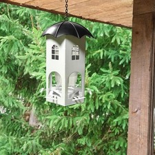 Hanging Bird Feeder - Feeder, im Freien, mit Dach -Lebensmittel -Spender -Vogel