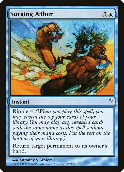 Surging Aether NonFoil Coldsnap 47 NM MTG