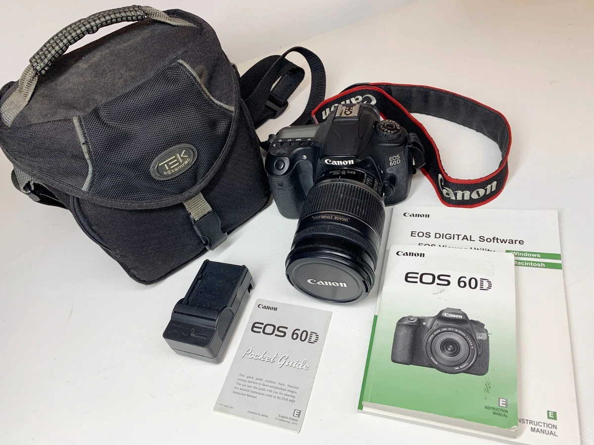 Canon EOS 60D EF-S 18-200mmレンズセット Canon 60d 18 200 for sale | eBay