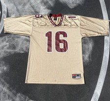 Vintage Nike Florida State Seminoles Chris Weinke #16 Jersey Gold Rare 90s
