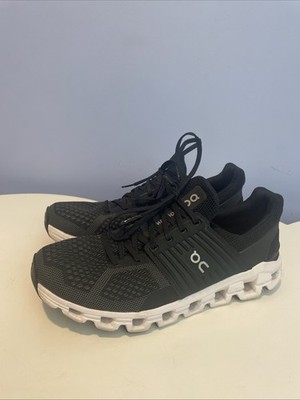 On Womens Cloudswift Black Running Shoes Sneakers Size 9  41.55981 NEEDS INSOLES