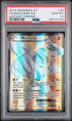 Machamp EX #90 from Ancient Origins ((2015)) – Pokémon card