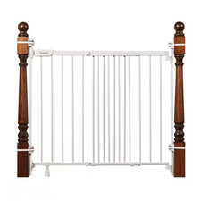 Stairway plus 46W Series Safety Pet and Baby Gate, 32 In. - 48 In. Wide, 32.5 In
