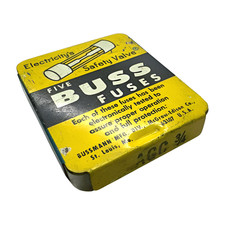  Box of 4 Bussmann AGC 3/4 Fuse, 3/4A, 250V  Free Shipping 