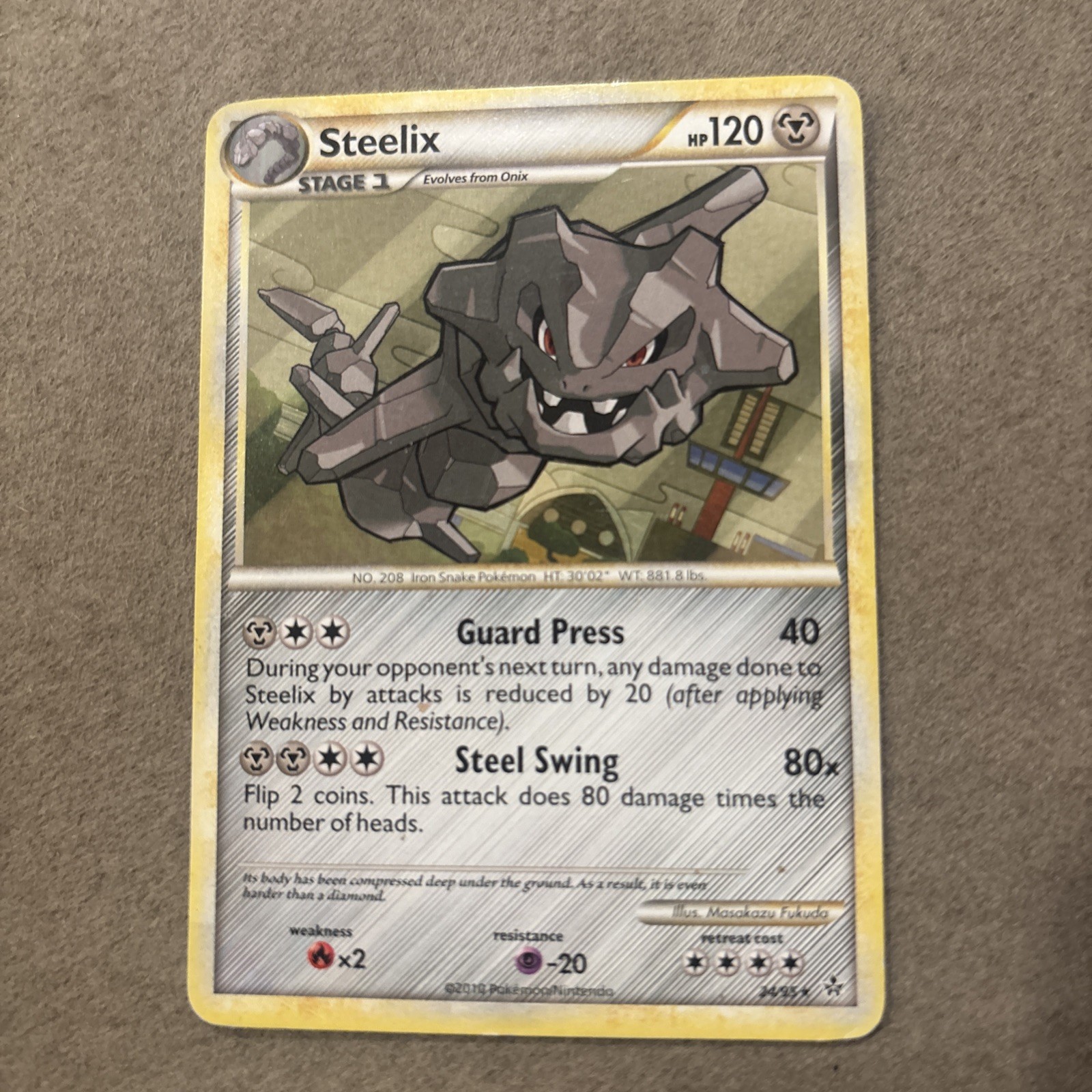 Steelix 24/95 Unleashed Regular LP