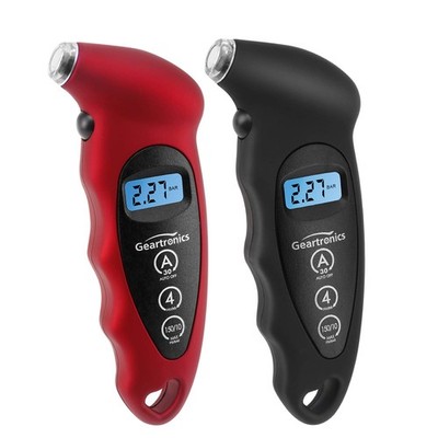 Geartronics Digital Tire Pressure Gauge 150 PSI 4 Settings with Backlight... 