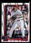 Front of 2025 Topps Chrome #245 Caden Dana RayWave Refractors Rookie