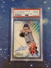 Blaze Jordan 2021 Bowman Sterling #BSPA-BJ Wave Refractor Auto /125 PSA 10