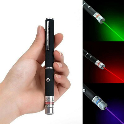 1/2 Stk Laserpointer Grün 800 METR Reichweite EXTREM STARK / SEHR HELL 1mW DHL