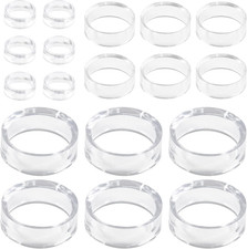 Acrylic Sphere Stand, Clear Ball Stand, round Spheres Display Stands for Golf Ba