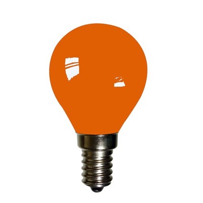 LED Filament Leuchtmittel Tropfen 2W E14 Kugel Party Licht bunt farbig Orange