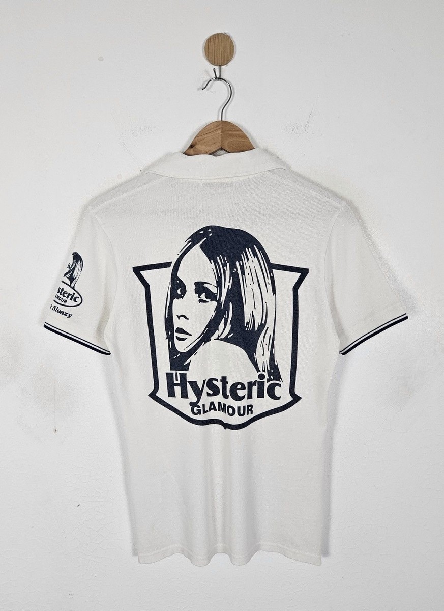HYSTERIC GLAMOUR ポロシャツ NICE'N'SLEAZY Hysteric Glamour Nice & Sleazy Polo Shirt | eBay