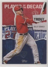 2020 Topps Topps Player of the Decade Blue Mike Trout #MT-15 9o3