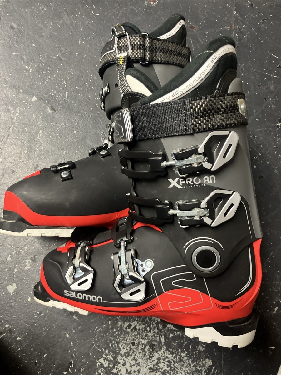 Salomon XPRO Energyzer 80 Ski Boots - Size 27 Red & Black | eBay Salomon XPRO Energyzer 80 Ski Boots - Size 27 Red & Black | eBay