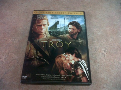 #ad Troy Two Disc Full Screen Edition DVD $4.01
