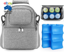 Breastmilk Cooler Bag with Ice Pack Bottle Cooler Bag for Baby Milk Breast Pump