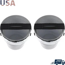 5 Gallon Bucket Trash Can Lid Marine Fishing Organizer Spill Proof Durable Mesh